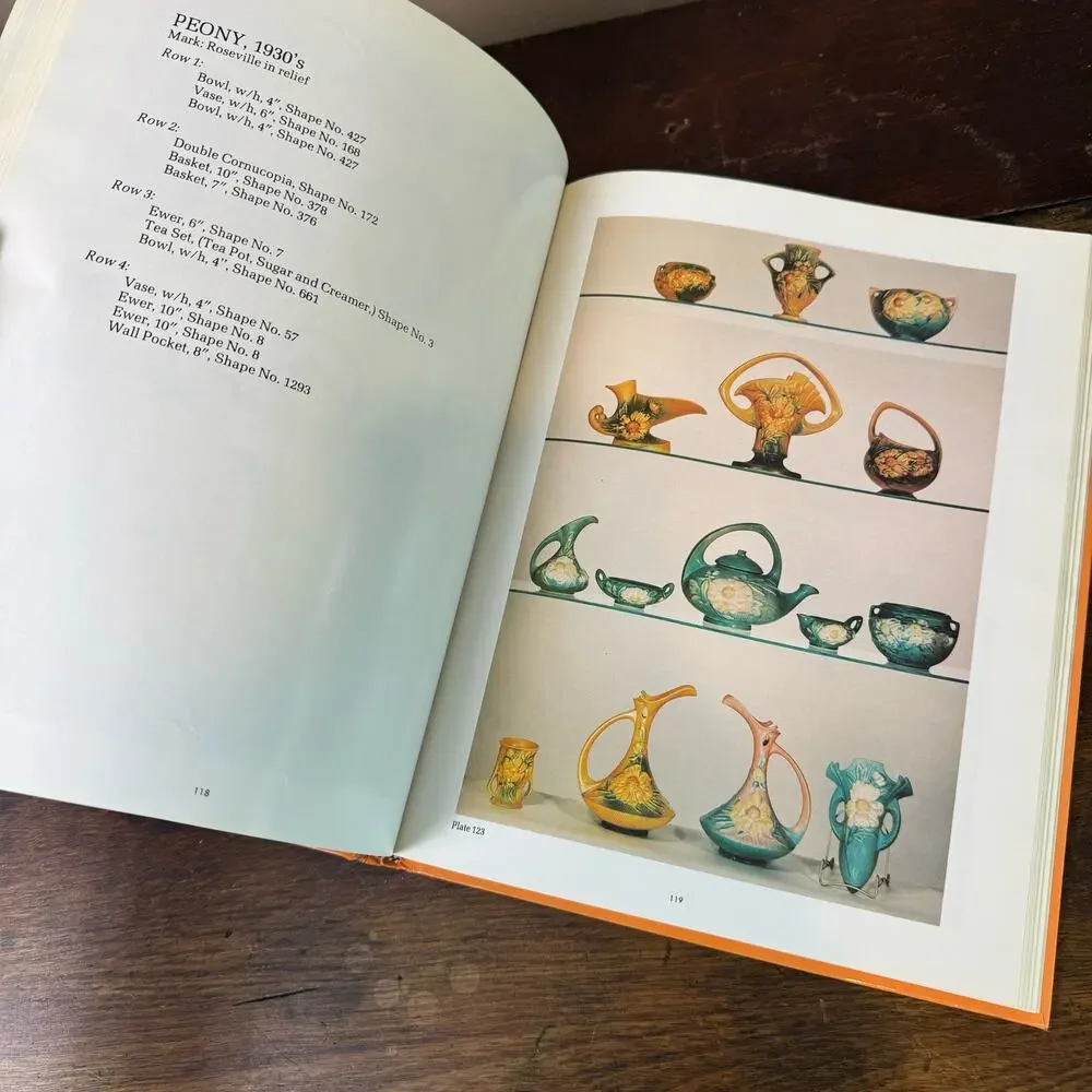 The Collectors‎ Encyclopedia of Roseville Pottery Huxford Antique Reference Book